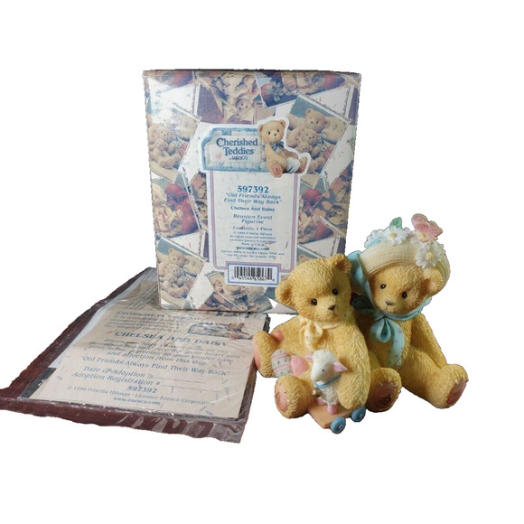 Cherished Teddies Chelsea Daisy Old Friends Find Their Way Back Reunion 597392 - Picture 3 of 4